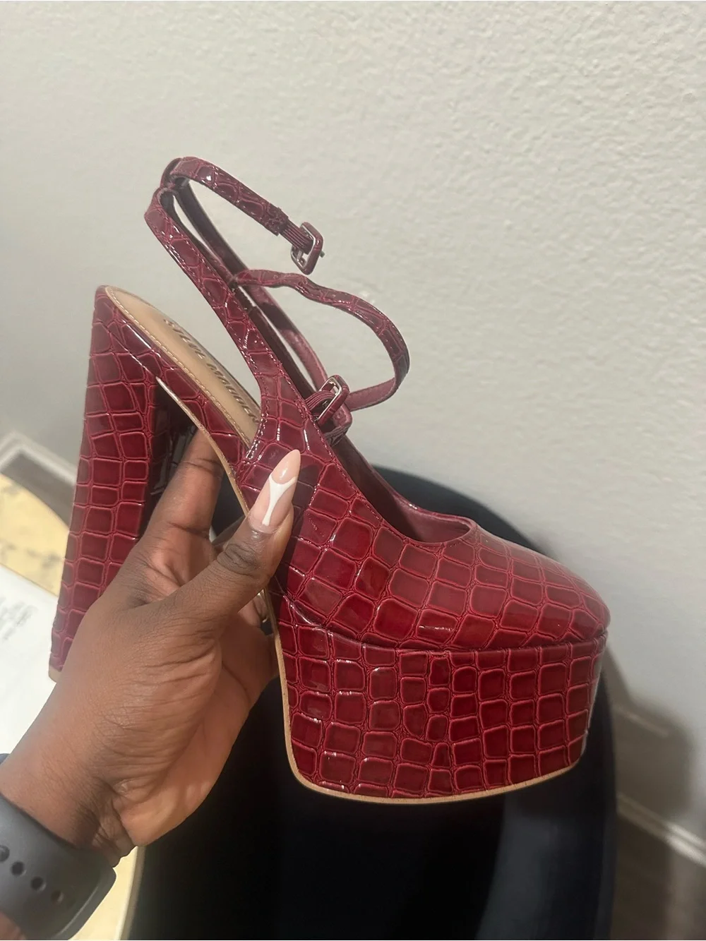 Steve Madden bold croc